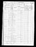 1870 Census, Hazel Hill township, Johnson county, Missouri