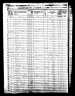 1850 Census, Starksboro, Addison county, Vermont