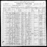 1900 Census, Ponca township, Lincoln county, Oklahoma