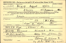 WWII Draft Registration, Henry August Weiss