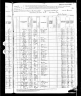 1880 Census, Crooked Creek township, Bollinger county, Missouri