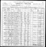 1900 Census, Fairfield township, Madison county, Ohio