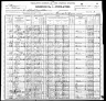 1900 Census, Crooked Creek township, Bollinger county, Missouri