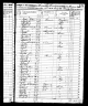 1850 Census, Franklin township, Marion county, Indiana